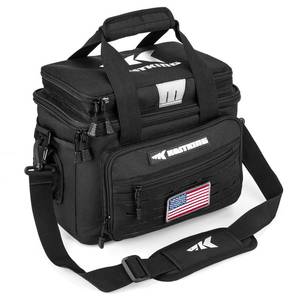 lot 13926 image: KastKing Karryall Tackle Bags - Water Resistant Gear Storage for Saltwater or Freshwater - Padded Shoulder Strap - Fishing Gear Storage