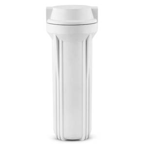 lot 14120 image: Hydronix HX-HF2-10WHWH38 10 inch Housing with Flat Cap for RO & Filtration Systems, 38 inch Ports, White