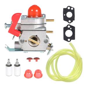 lot 14153 image: Carburetor Kit 530071811 Replacement for Poulan Pro PP025 PP125 P4500 P4500F PP258TP PP25E C1U-W19 358.791530 25cc