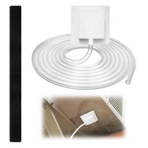 lot 20119 image: LCGAOYA 10FT Air Conditioner Drain Hose,Window Air Conditioning Drainage Kit,Portable AC Drain Hose Connector, with Transparent Pipe, Suitable for Window Air Conditioning and Mini Split Units