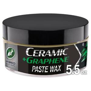 lot 20123 image: Turtle Wax Hybrid Solutions Ceramic Graphene Paste Wax for Car Detailing, High Gloss Shine, Extreme Water Beading, Long-Lasting Protection, for Paint, Glass Metal, Wheels and More, 5.5 oz (Pack of 1)