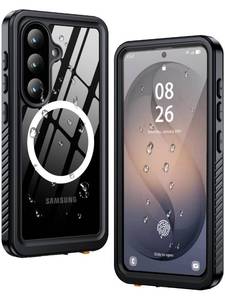 lot 20176 image: ANTSHARE for Samsung Galaxy S26 Case Waterproof, Built-in Lens & Screen Protector, Compatible with MagSafe Shockproof Dropproof Dustproof Full Body Phone Case for S26 6.3-BlackClear