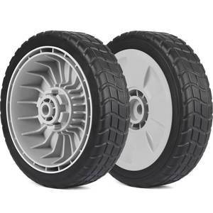 lot 20210 image: GICOOL 44710-VL0-L02ZB Front Wheels, 8 Inch Wheels Fit for Honda HRR216 HRS216 HRT216 Walk-behind Lawn Mower, 8 Inch Wheels, Pack of 2