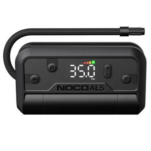 lot 1849 image: NOCO Air AL5 Cordless Tire Inflator �� Portable Rechargeable Air Compressor with USB-C �� 17 LPM Inflates 0��40 PSI in 7 Minutes �� Digital Gauge  Auto-Shutoff �� For Tires up to 31-Inches