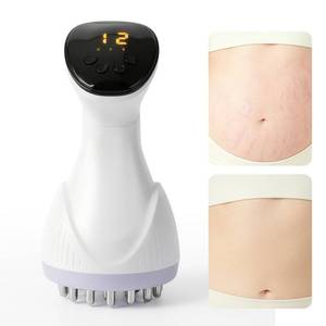 lot 2267 image: MMGJMP Lymphatic Drainage Massager & Anti-Cellulite Massage Tool, Body Contouring Device for Legs, Arms & Stomach, Supports Smoother Skin, with Gentle Warming & Vibration - W