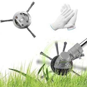 lot 2280 image: Toutvop 6 Inches String Trimmer Replacement Head,Universal Steel Wire Weed Trimmer Head for Electric Battery Powered Cordless String Trimmer (1PCS 3 Blade)