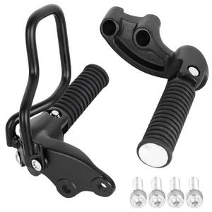 lot 2282 image: MOCODUO Motorcycle Rear Footpegs Passenger Foot Pegs, Foldable Aluminum Peg Pedal Fits for Indian Scout 2015-2024 Scout Sixty 2016-2024 Scout Bobber 2018-2024 Replacement Parts Black
