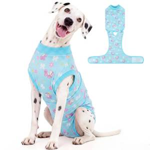 lot 2284 image: Kuoser Dog Surgery Recovery Suit, Soft Breathable Dog Recovery Suit for Female Spay Male Nueuter, Anti Licking Puppy Onesie Pet Surgical Suit for Dogs Abdominal Wounds Skin Disease, Unicorn XL