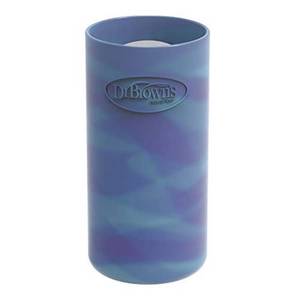 lot 2310 image: Dr. Browns Options Narrow Glass Bottle Sleeve, 100% Silicone, Glow-in-the-Dark, BPA-Free, 8 oz, 1-Pack