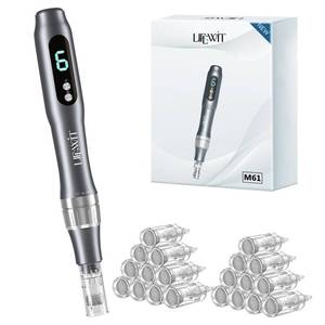 lot 2336 image: Dermastamp System, 0.25mm Microneedling Derma Stamp Pen, Derma Roller Alternative, Skin Care Tool for Women