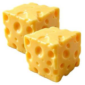 lot 4212 image: Cheese Squishy Stress Relief Original Sensory Food Squishy Stress Relief Fidget Toy Stress Balls for Adults (Yellow-2PCS)
