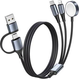 lot 4280 image: Braided USB Charging Cable Set