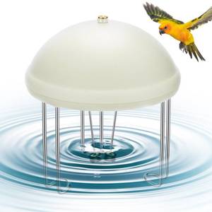 lot 4284 image: Buzzlett Bird Bath Water Circulator, Water Agitator for Bird Bath, Battery Powered, Energy Saving Switch Design and Quiet, Attract Birds