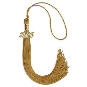 lot 4289 image: Endea Graduation Single Color Tassel with Gold Date Drop (Antique Gold, 2026)