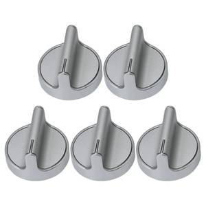 lot 6301 image: A5PCS Cooktop Knob Replacement for Whirlpool Gas Replacement for W10698166 Reinforced Stainless Ring