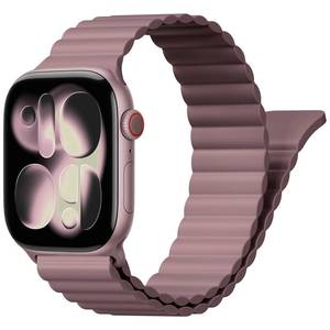 lot 6316 image: Magnetic Sport Bands for Apple Watch Band 40mm 38mm 41mm 42mm 44mm 45mm 46mm iWatch bands for Women Men,Silicone Loop Strap Wristband for Apple Watch Series 11 10 9 8 7 6 5 4 3 SE 32nd Ultra32 49mm