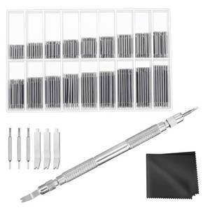 lot 6323 image: Anezus Watch Link Remover Kit with Spring Bar Tool Watch Band Tool and 360 Pcs Watch Strap Link Pins for Watch Repair and Watch Band Removal