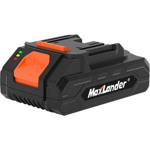 lot 6378 image: MAXLANDER 2.0Ah Lithium Replacement Battery, 20V Rechargeable Battery with Led Indicator Compatible for Garden Power Tools