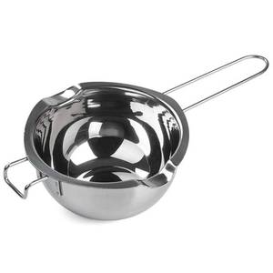 lot 6494 image: Stainless Steel Double Boiler Pot for Melting Chocolate, Candy and Candle Making (188 Steel, 2 Cup Capacity, 480ML)