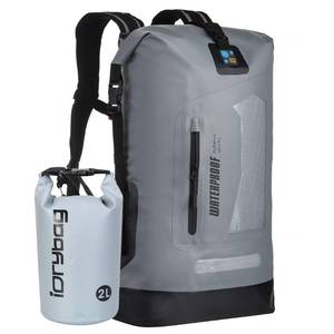lot 9843 image: IDRYBAG Waterproof Backpack for Men 20L30L40L, Floating Dry Bag Kayak, Dry Backpack Hiking