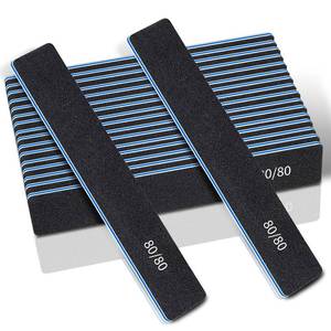 lot 10365 image: Professional 12 Pcs Emery Board for Acrylic & Gel Nails - 8080 Grit, Double Sided Coarse Nail File for Home & Salon