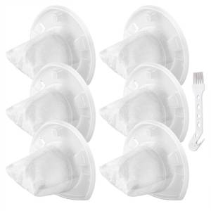lot 10368 image: 6 Pack Replacement Filter Compatible with Black & Decker Hand Vacuum Cordless Vacuum VF110 CHV1410L, CHV1410, CHV9610, CHV1210, CHV1410B, CHV1510, BDH2000L