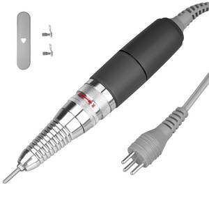 lot 12355 image: Nail Drill Handpiece for UP200 Machine, Compatible with KUPA KP55, KP60, KP5000, HoMove 35000RPM Professional Electric Nail File Handle Replacement 3 Pins, Low Noise and Comfortable (Only Handpiece) (Used)