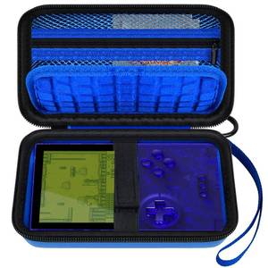 lot 12379 image: Againmore Hard Case Compatible with Analogue Pocket Handheld Game Console, Portable Mini Game Player Storage Bag for Video Games Cards, Charging Cable and Accessories (Box Only) (Blue)