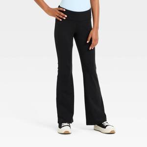 lot 14233 image: Girls Super Soft Flare Leggings - art class Black XXL (LPN Mismatch)