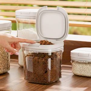 lot 14273 image: Triforde Airtight Coffee Canister (500ml6oz) �� Coffee Storage Container with Scoop, Kitchen Food Storage Jar for Coffee Beans, Grounds, Tea, Sugar, Flour & Cereal �� Outdoor Coffee Canister