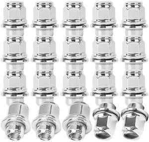 lot 14318 image: M12x1.5 Lug Nuts,One-Piece Wheel Nuts for Toyota CorollaPriusSienna,Lexus RX350 ES350 CT200H IS300 GS450 and More #611-211 90084-94001