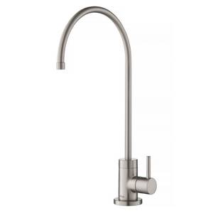 lot 19751 image: KRAUS Purita 100% Lead-Free Kitchen Water Filter Faucet in Spot Free Stainless Steel, FF-100SFS