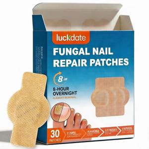 lot 20227 image: Nail Care Patches 30 PCS - 8-Hour Overnight Nail Care for Toenails & Fingernails, Gentle for Sensitive Skin (Open Box, May Be Missing Pieces)