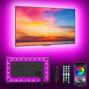 lot 20252 image: MATICOD LED Lights for TV Led Backlight, 9.84ft RGB Led Strip Lights USB TV Lights Behind 32-43in, APP Remote Control Music Sync TV Led Light for Bedroom Gaming Home D�cor