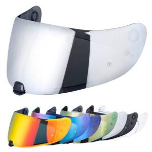 lot 20283 image: VCOROS C70 Motorcycle Helmet Shield For FG-17 FG-ST IS-17 HJ20M Full Face Helmet Visor Shield Accessories (Chrome Silver)