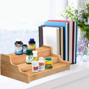 lot 2295 image: A 3 tier expandable spice rack cabinet organizer