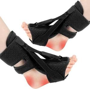 lot 10360 image: ANSUSIC Plantar Fasciitis Night Splint Adjustable Plantar Fasciitis Relief Support Relief Foot Drop Achilles Tendonitis(Black-1PC)