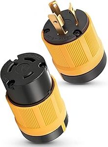 lot 10397 image: Mecmo L6-30 Heavy-Duty Power Connector 30A 250V
