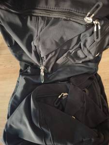 lot 1874 image: GAYUAPEIA Black Nylon Weekender Bag