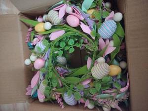 lot 1877 image: Easter Egg Decorative Wreath