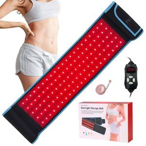 lot 1940 image: Red Light Therapy Infrared Light Therapy Belt for Body Waist Back Shoulder Leg Knee Muscle Relief, LED 660nm 850nm Wearable Large Red Light Belt with Timer Remote, Ideal Gift for Woman Man