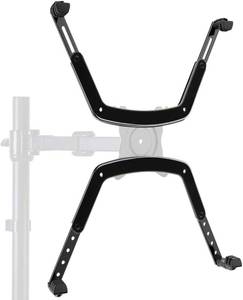 lot 2037 image: HUANUO Universal VESA Mount Adapter Kit, Non-VESA Adapter for 17 to 27 Inch Monitor Screens to 75x75 VESA Mount