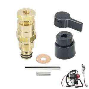 lot 4361 image: 700258 Prime Spray Valve Kit,Drain Valve Compatible with Titan 440 540 640 740 Aftermarketr Airless Paint Sprayer,Replace Airless Spray Painting Machine Accessories 700-258 Drain Valve