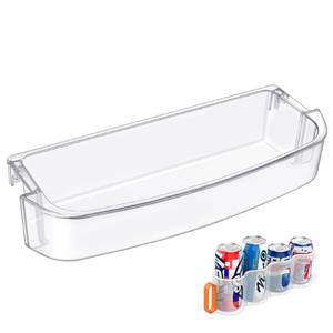 lot 5538 image: UPGRADED WPW10451873 Refrigerator Door Bin Compatible With Whirlpool Kenmore Refrigerator Door Shelf Replacement W10451873, AP6021633, WRS571CIDM01, WRS571CIHZ04,WRS571CIHZ01 Narrow Refrigerator shelf