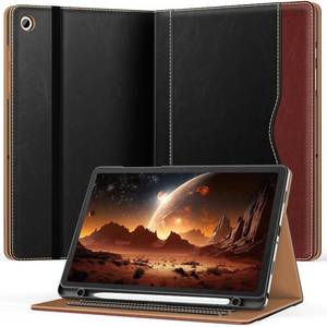 lot 6024 image: OKP Case for Samsug Galaxy Tab A11  A9 Plus 11 inch 20262024 (SM-X230X236X238X210X216X218), PU Leather Folio Cover with Multi-Angle Stand, Auto WakeSleep for 11 Tablet (BlackBrown)
