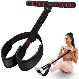 lot 6221 image: UZTUGG Pedal Resistance Bands with Handles, Upgrade Women Exercise Bands for Full Body Training, Core, ABS, Legs, Glutes, Arms, Pilates, Physical Therapy, Strength, Sit Up Equipment for Home Workout