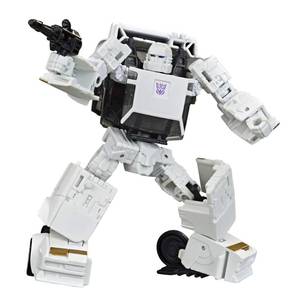 lot 6237 image: Transformers Toys Generations War for Cybertron Earthrise Deluxe WFC-E37 Fan-Voted Runamuck Action Figure - Kids Ages 8 and Up, 5.5-inch