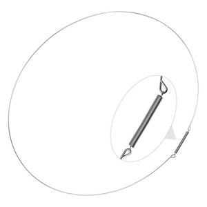 lot 6238 image: LEYURISE Washer Door Boot Spring Clamp Diaphram Wire Assembly Washer Door Bellow Seal Clamp Ring Replacement Compatible with Samsung Washing Machine Replace# DC97-04973B Prevents Water Leaks