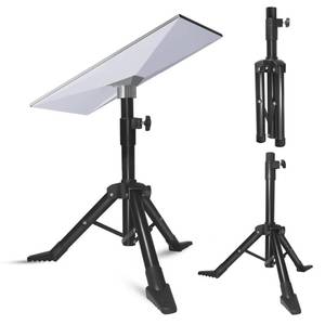 lot 9932 image: Starlink Gen 3 Tripod Stand, Adjustable Heavy-Duty Mount, Supports Gen 3V4 and Standard Kickstand Dish, Height Adjustable from 2 to 4.5 Feet, Comes with Slide-in Pipe Adapter