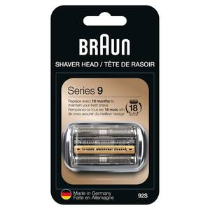 lot 10448 image: Series 9 Mens Electric Shaver Head ORIGINAL Replacement Blade, Silver 92S
